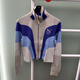 Puma (PUMA) women's KIDSUPER joint branded dream color-blocking tight zipper knitted jacket 626705 62670570 M