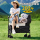 Suncojia Outdoor Camper Folding Cart Camping Car Travel Car Picnic Stall Walking Baby Portable Trailer Pulling Equipment