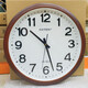 GUTEN wall clock (GUTEN) wall clock large living room school simple round quartz wall clock conspicuous large font wall clock 3883 matte black ____ diameter 34 cm others