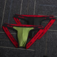 
Thong sexy one rope large men's thong belt nightclub sex Japanese style hollow big bag E. Black one piece M Weight 120-130Jin [Jin equals 0.5 kg]