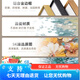 感画客厅装饰画沙发背景墙挂画2025新款轻奢高级感墙画福禄高档墙 JD15850 左右30*40中间60*40