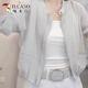 
Woodpecker American Fashion Simple 2025 Summer Thin Jacket Women's Loose and Evergrande Clothes Short Outdoor Sunscreen Clothes Women's White 2XL Recommended 125-140Jin [Jin equals 0.5 kg]