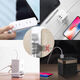 
BULL bull plug flat plug TV sofa gap wiring board flat head socket power cable plug and drag board Ultra-thin 3-pin plug 8-position straight five-hole 3 USB3 meters UUN15833
