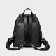 Anysmic International Light Luxury Brand Bag Women's Back's Backpack Women's 2025 New Fashion Lightweight Travel grande capacité Backpack Black (cadeau)