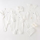 David Bella Newborn Gift Box Newborn Baby Meeting Gift Baby Clothes Eight-piece Set Full Moon Gift