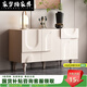 
Jiamengqi 2025 new Italian light luxury master design French sideboard luxury villa dining room tea [French master design] 138cm long four-door sideboard [package installation]