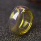 OINE original ore natural amber beeswax chicken fat yellow blood amber blue amber gold amber hundred flower nectar ring ring ring bracelet bracelet (original ore fidelity natural blood amber model) 18mm ring mouth