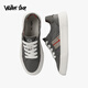 Walker Shop Brand Casual Schuhe Herren neue Marke Leinwandschuhe Herrenschuhe Sommer atmungsaktiven vielseitigen Flachschuhen Herren -Aprikosenfarbe 41