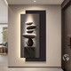 Mopai (Mopai) stone running entrance decoration painting modern light luxury meaning good corridor hanging paintings into the door LED luminous lamp painting murals stone running A model 60*120cm48*12048*100 plug-in model