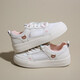 Grande marque de même style de style haute valeur Nouvelle chaussures à mailles creux creux petites chaussures blanches étudiantes à la mode