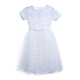 Fuling 61st host girl dress princess skirt kindergarten graduation performance costume piano flower boy puffy gaze skirt chorus 9922 pink crown 110 wear about 25 to 33 Jin [Jin equals 0.5 kg]