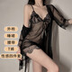 Gardenia Sexy Lingerie Royal Sister is convenient for her husband to eat sexy pajamas thong black stockings couple flirting panties can be stuffed into jk sexy black four piece set