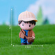 Gelun cartoon little girl cute doll boy couple decoration landscaping birthday gift office desk decoration set 4 boy next door