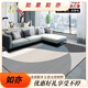 徕奥leerout客厅地毯免洗可擦沙发地垫大面积全铺房间高级感家用防水 简约13567号 100cm*200cm定制联系客服不退换