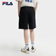 FILA XTIMLAHAN斐乐针织男子五分裤2025夏季短裤宽松运动裤