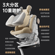 Beishuyue child safety seat for infants aged 0-4-12 years old, car-mounted, can sit and lie down, ventilated and heated PRO Feather Gold