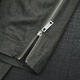 MeiYANG (MEIYANG) mountain work pants, retro motorcycle wrinkle zipper slit casual [big 70] dark green (extended version) L