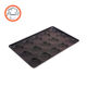
Fenghe Rili burger embryo mold 15 hamburger baking tray non-stick bread Muffin egg sesame cake baking tray 12 sliver bread mold my12401