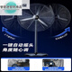Zongzhi high-power industrial electric fan powerful floor fan shaking head wall-mounted fan air volume horn fan mechanical 500 classic wall-mounted plastic leaf model (copper wire electric fan