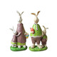 
Wei Xun American pastoral style home decoration ornaments rabbit TV wine cabinet decoration resin birthday gift A7-15919