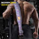 
GINGPAI SPORT canvas fitness belt squat hard pull waist protection for men and women professional strength lifting exercise training protective gear weight lifting belt cashew flower M (waist circumference 78-98cm)