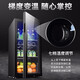Double red wine cabinet, ice bar, office household single-door refrigerator, e-sports hotel tea small refrigerator sample cabinet BC-50 black (fully refrigerated and fresh-keeping + locked)