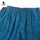 Playboy (Playboy) Reine Baumwollshorts für Männer gerade lose Fünf-Punkte-Hosen für Sommer dünne lässige, atmungsaktive und modische Sportstrand Mid-Sports-Männer 9215-Green L empfohlen 100-130jin [Jin entspricht 0,5 kg]