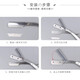 3271 people collect sharp blade manual shaving blade for men universal manual shaving blade half blade 100 blades/large box