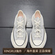 匡威（Converse）Run Star夏季男女灰白色夹心厚底低帮运动休闲帆布鞋A12590C 灰白色 A12590C 35 内长21