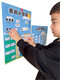 Semana del clima infantil Cognición emocional Calendario tranquilo Calendario chino e inglés Pasta de juguete Patinas de ayuda de enseñanza A4 Tamaño pequeño Calendario Terminado Cubierta de plástico