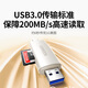 Greenlink USB/Type-C card reader 3.0 high speed SD/TF simultaneous reading multi-function suitable for computer mobile phone Apple 16/15/iPad supports camera monitoring recorder memory card