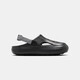 NIKE JORDAN Nike AJ Boys and Girls Sandals HYDRIP Baotou Anti-collision Croc Shoes Light and Comfortable Children's Slippers HF5981-001 37.5 Recommended foot length 23.5cm