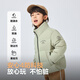 Bosideng 2025 new down jacket for men, women and children 5A antibacterial 4 anti-loose standing collar jacket T250246910DS Yunshu Green 4882 130 /64 About 115-130cm 26kg