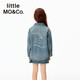 Little MO&Co. Tom and Jerry joint series little moco children's clothing 25 autumn clothing for boys and girls cool antibacterial denim shirt