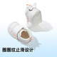 Genopu Soft Sole Baby Shoes 2025 Spring and Autumn Proprietary Shoes Newborn Baby Shoes GBT020 White