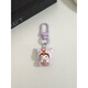 MAAF 9 [9764 people have purchased] Cute cartoon head cover animal girl mobile phone small pendant new style gift accessories hanging decoration best friend accessories bag keychain gasket lanyard Xiaodong [single-piece] Bear pink KT meow (pendant type)