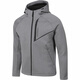 DESCENTE letter pattern hooded zipper jacket jacket male and female style gray 100