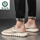
Woodpecker Old Beijing cloth shoes men's summer trendy shoes canvas shoes men lazy people driving soft sole no laces light and breathable YS9901 green 44