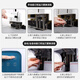 Zelibang is suitable for binding machine drilling knife 3846 GB140 imported hardened carbon steel 3888 drilling drilling bit 3839 14740 financial accounting voucher binding machine knife head consumables suitable for Deli 3842 drilling knife (new upgrade-imported hardened carbon steel)