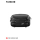 TAJEZZO M2 new trendy crossbody bag commuting and cycling men and women same style postal bag M2_black_3L capacity_can hold 8.3-inch flat panel