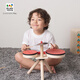 PlanToys Children's Drum Baby Music Beating Musical Instrument Toys Wooden Gift Gift 6410 6410_Drum