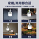 Jinggong plug socket chandelier switch extension cord hanging LED energy-saving lamp with wire plug integrated lamp E27 screw mouth 40W white light 2 meters wire