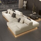 Neues 2025 neues Lammlamm-Samtsofa doppelseitiges Sofa hintereinander Sofa Zwei-Wege-Sofa Wohnzimmer Villa Modular Horizontal Hall B1391CM Lamm Samt
