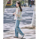 Shangjing Ou Ruofeng Monet Garden Printed Gold Sunshade Top 25 Summer New Loose and Slightly Transparent Hooded Jacket for Women