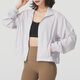 耐克（NIKE）外套女装2025夏季新款运动服梭织透气立领上衣夹克HQ3368-078 HQ3368-078苍野灰/白色 M