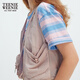 Teenie Weenie [Sunscreen] Bear Women's Jacket 2025 Summer New Girls Playful Fun Vest Pink M