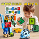 Xiaoxiaoqin Digital Deformation Toy Roboter King Kong Kinderblockversammlung Briefe 3-6 Jungen Geburtstagsgeschenk 10 Digitale Roboter-Einzelverformung + Multi-Combination
