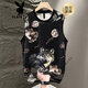 Playboy (PLAYBOY) Men's Ice Silk Quick-Drying Vest 2025 New Summer Fashion Fashion Casual Vest Sleeveless T-shirt Undershirt White 2XL 135-150Jin [Jin equals 0.5 kg]