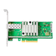 Million Intel 82599 chip PCI-E X8 X4 10 Gigabit single-optical fiber network card X520-DA1 SFP+ server network adapter compatible with desktop soft routing X520-DA1 10 Gigabit single-optical fiber network card