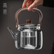 Gaoming glass tea kettle, high temperature resistant household large-capacity lifting kettle, electric ceramic stove, special tea water separation and thickening kettle, Moyan kettle 1000ml